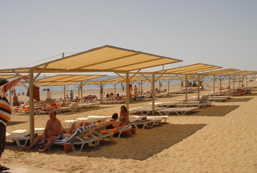 Club Turtas Beach Konakli Bagian luar foto