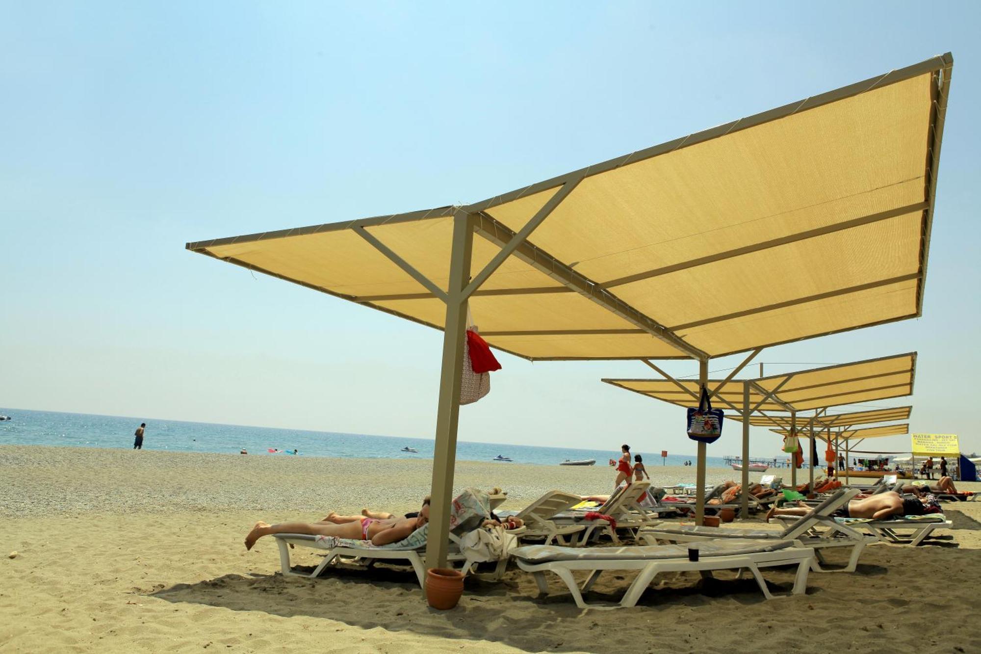 Club Turtas Beach Konakli Bagian luar foto